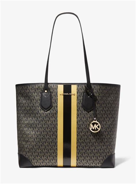 michael kors eva large tote|eva large logo tote bag.